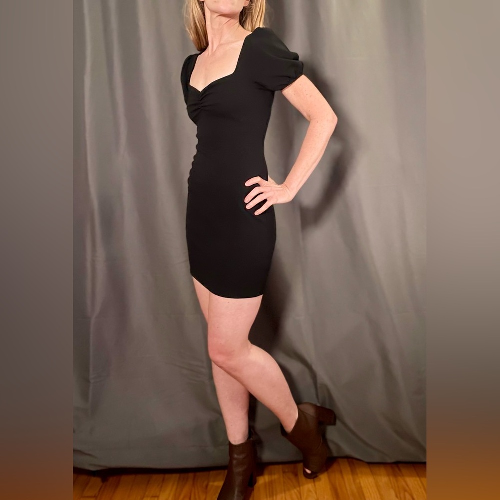 NWOT Black Mini Dress